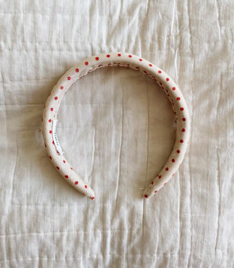 Lalaby, Headband, Red Dot