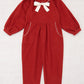 Corduroy Long Sleeve Zora Jumpsuit, Garnet