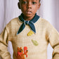 Misha & Puff, Kids Crewneck, Meadow, Alabaster