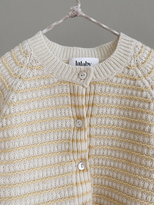 Lalaby, Bonnie Cardigan, Honey Stripe