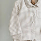 Lalaby, Classic Pyjamas, Beige Gingham, Organic