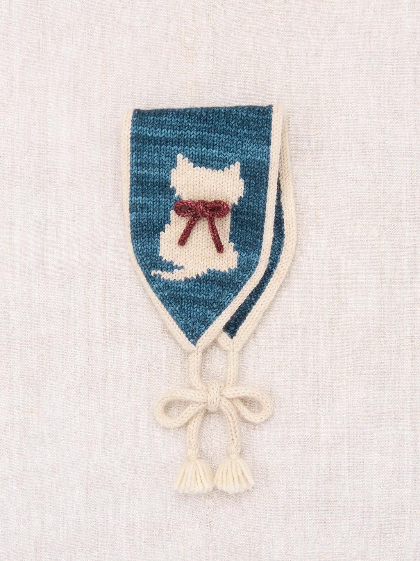 Kitten Headwarmer, Blue Smoke