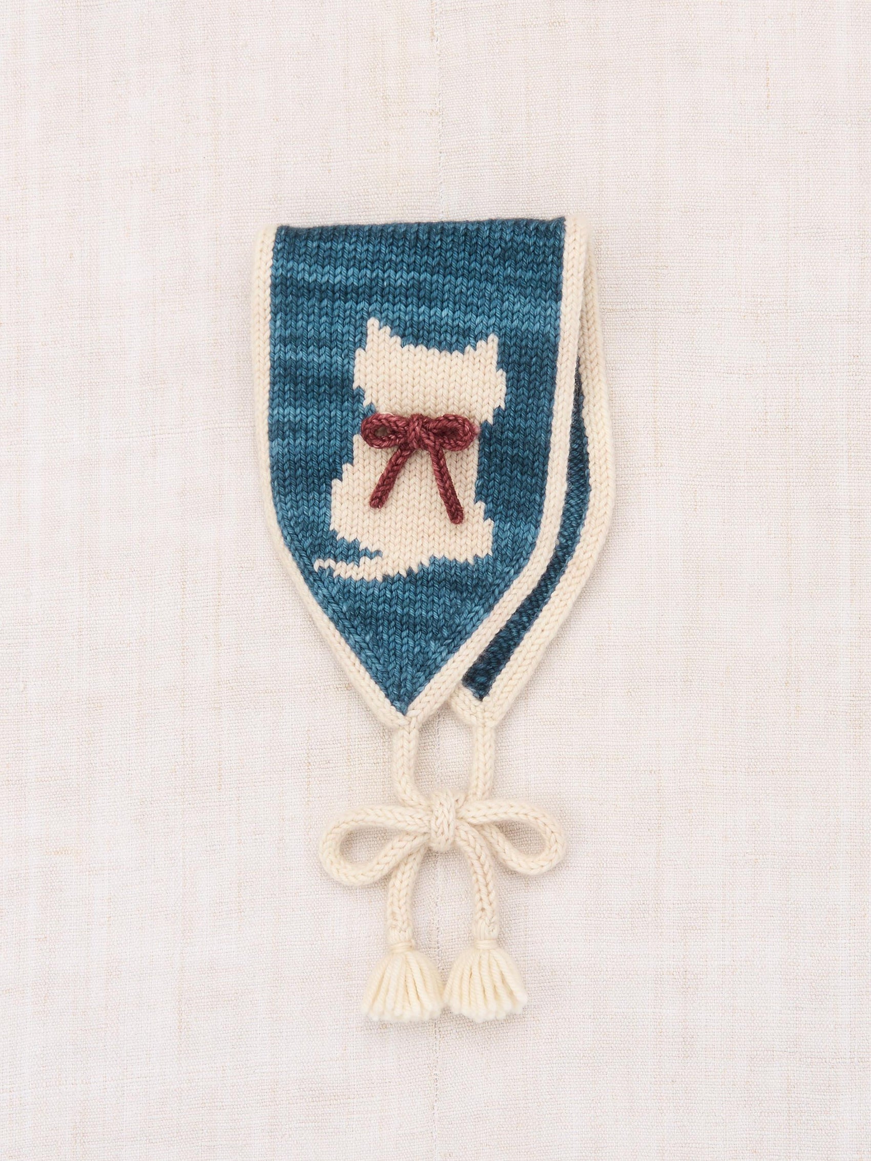 Kitten Headwarmer, Blue Smoke