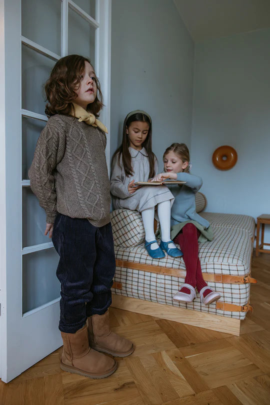 Lalaby, Kids Sweater, Aran, Millet