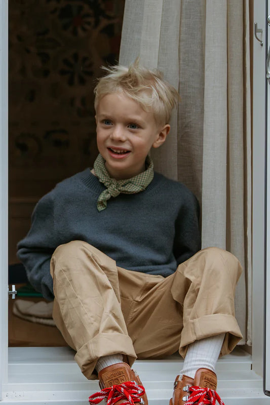 Kids Pants, Axel, Dark Sand