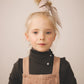 Snap Turtleneck, Shale. 100% Organic Pima Cotton