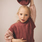 Imelda Blouse, Gingham, Cherry