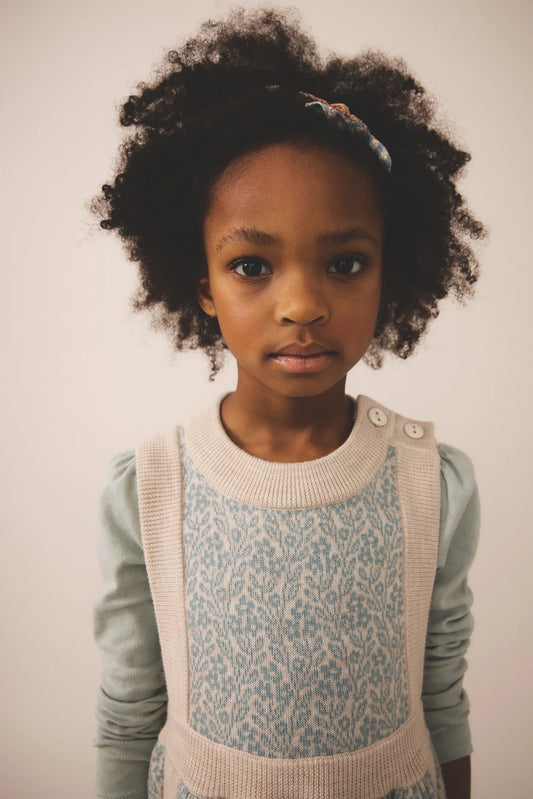 Pouf Tee, Oasis Pointelle. 100% Organic Pima Cotton