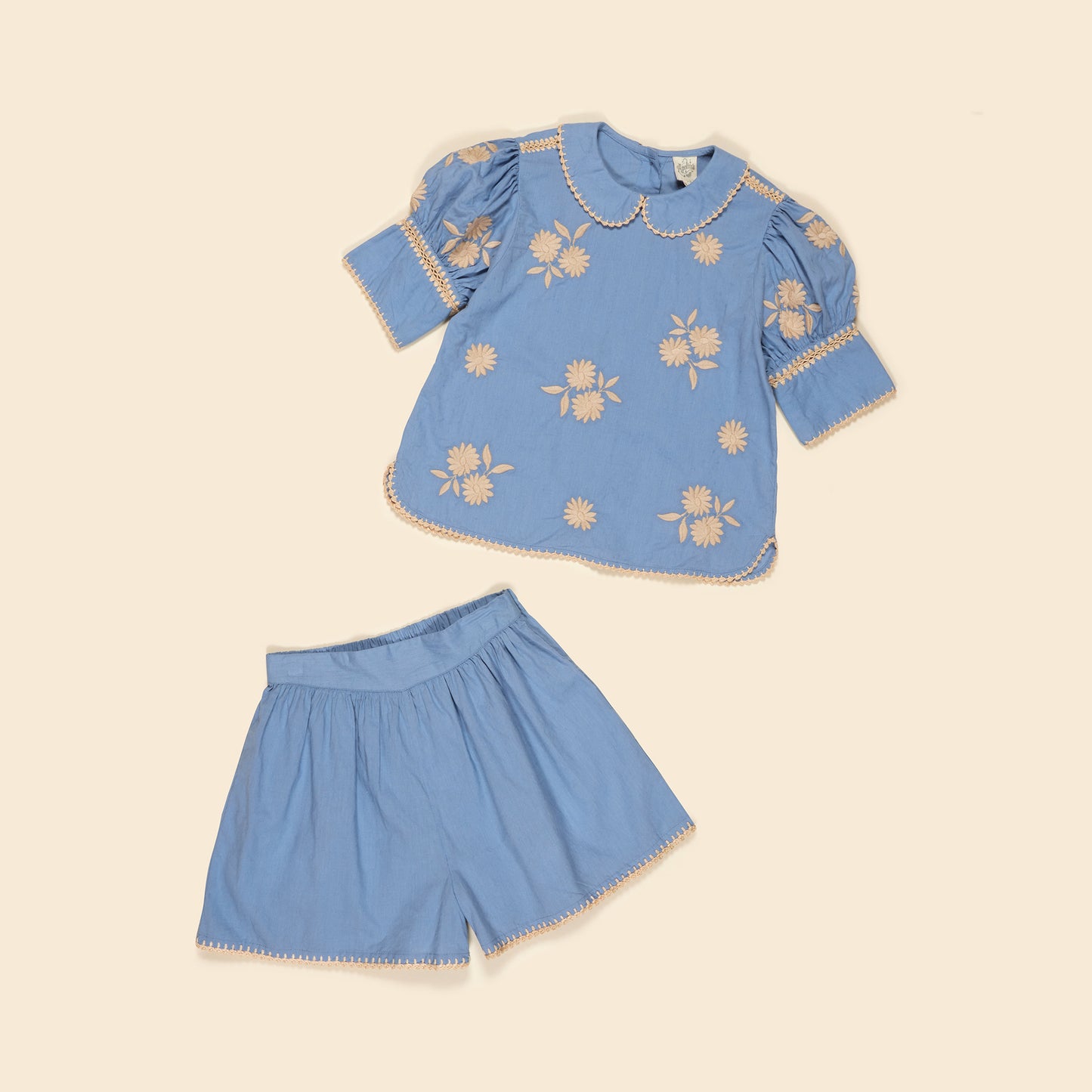 Apolina, Loretta Short Set, Cornflower