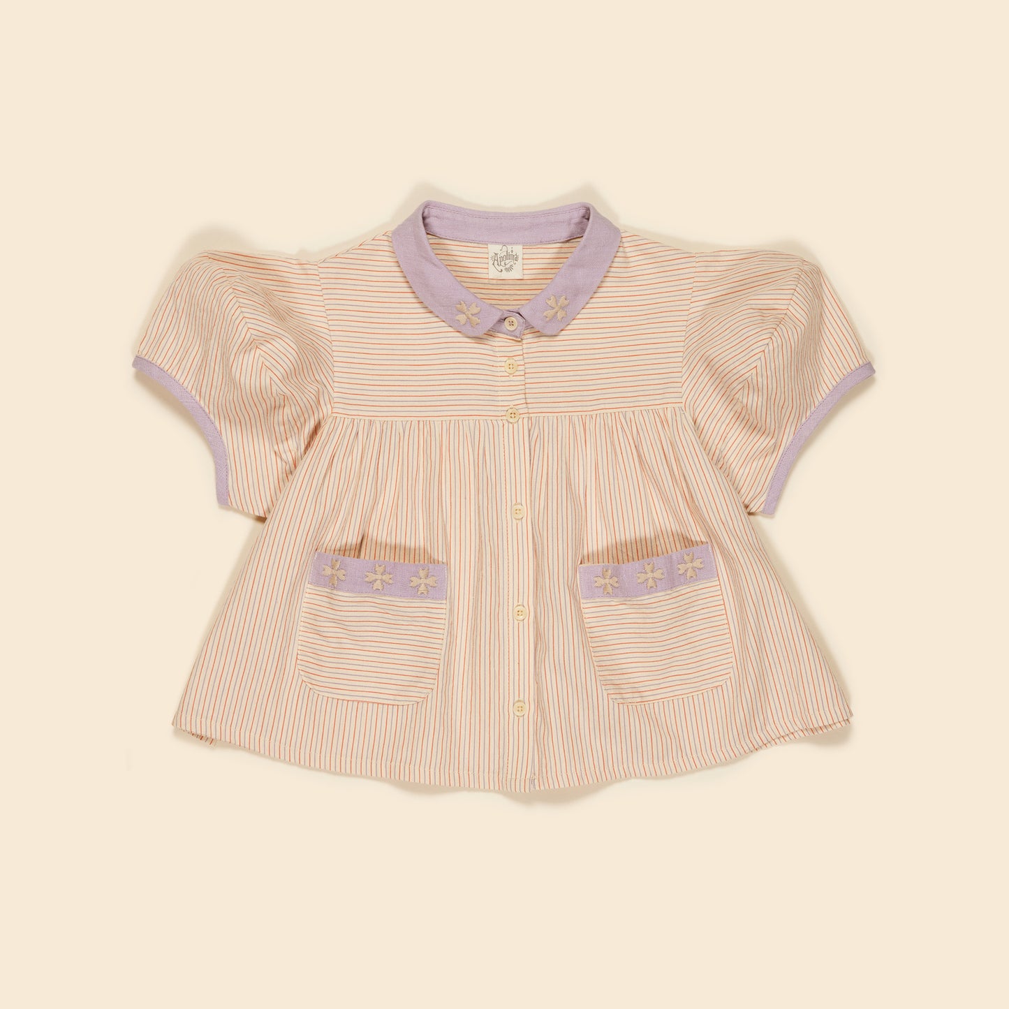 Apolina, Mabel Blouse, Cazan Stripe