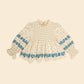 Mia Top, Meadow Calico, Cashew