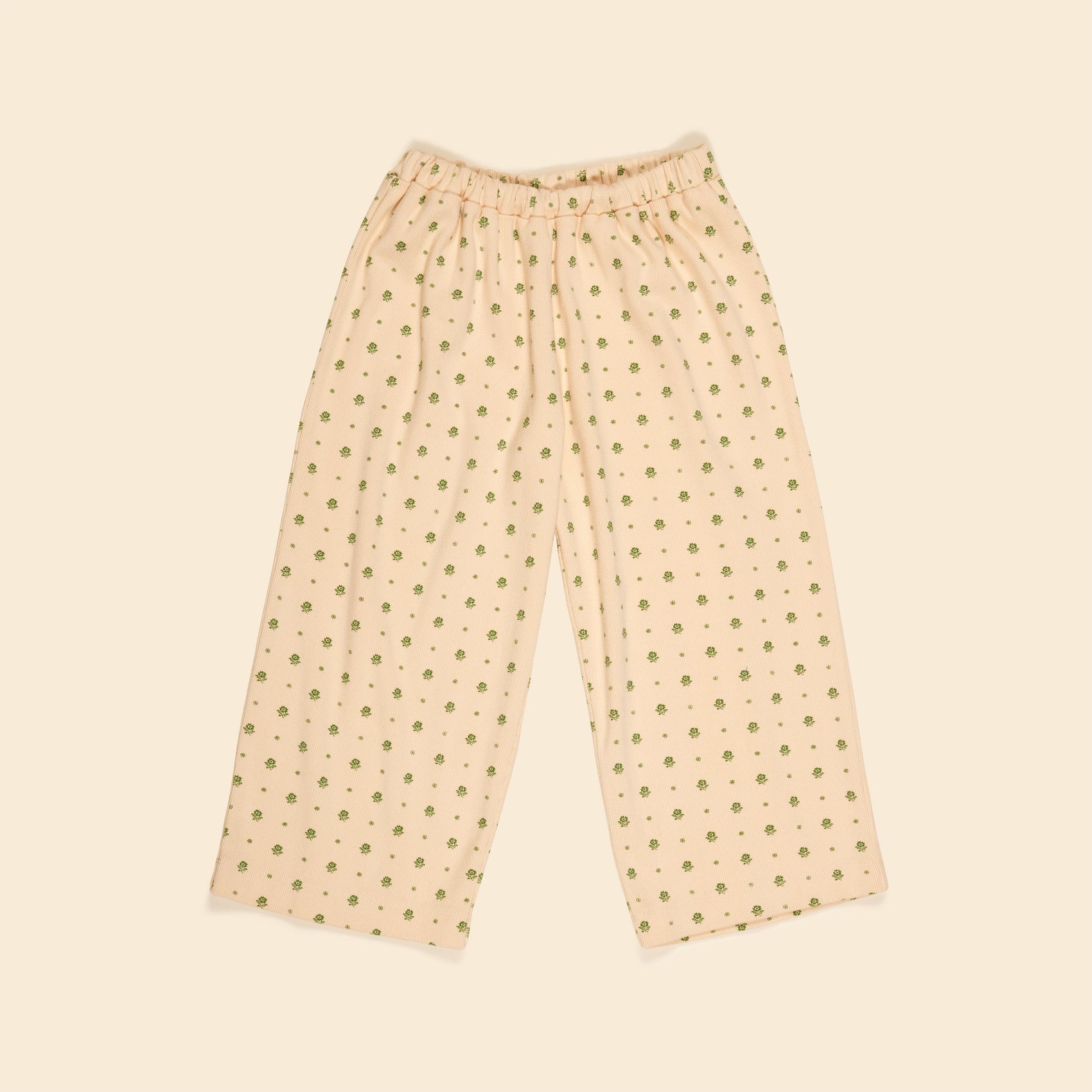 Mila Jersey Trousers, Meadow Calico