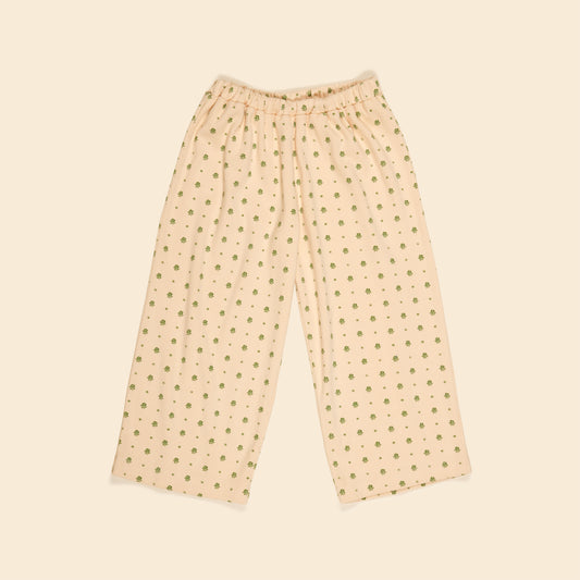 Mila Jersey Trousers, Meadow Calico