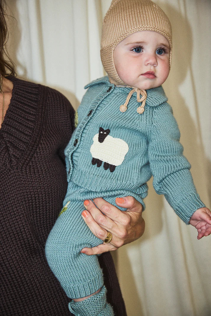 Baby Meadow Motley Cardigan, Overcast