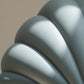 Konges Sløjd, Shell Metal Lamp, Grey Leaves