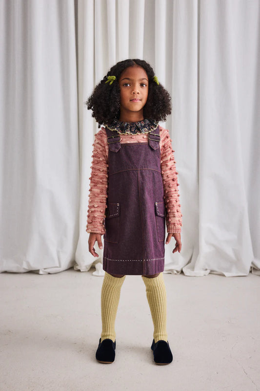 Popcorn Sweater, Prairie Rose