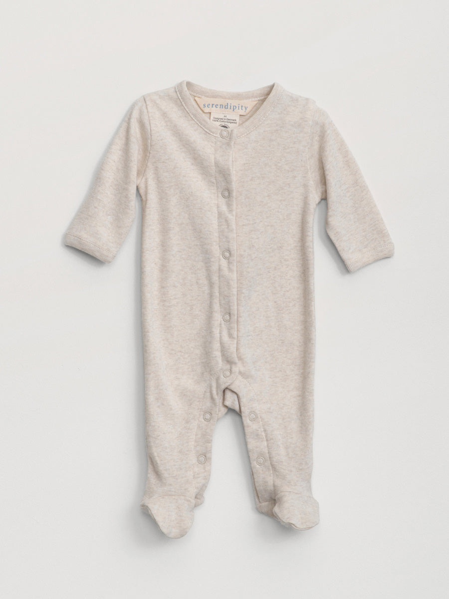 Serendipity, Newborn Suit w. Feet, Shell