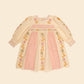 Pascale Dress, Cashew & Ribbon Pink