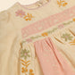 Pascale Dress, Cashew & Ribbon Pink