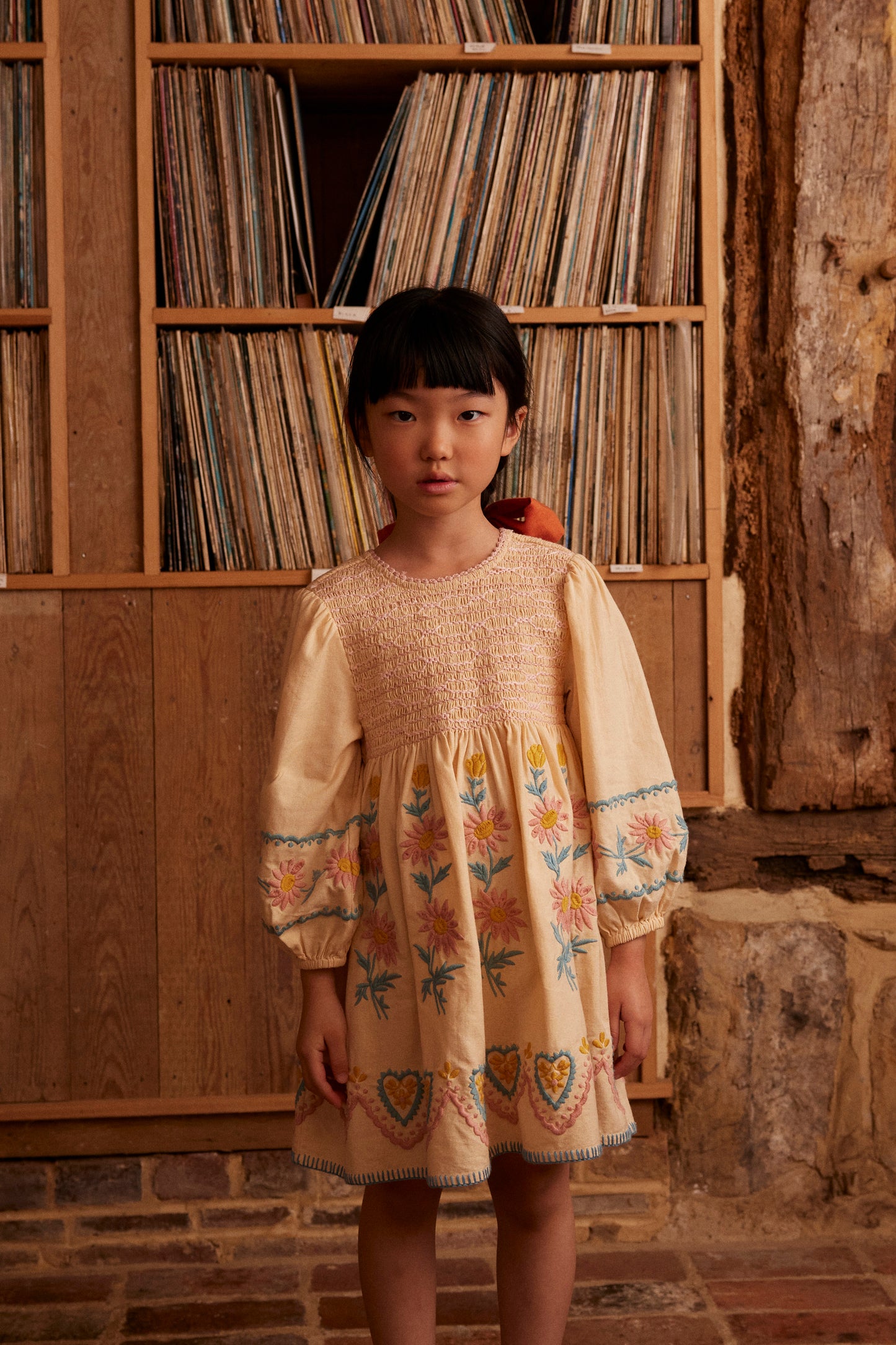 Penny Smock Dress, Cashew