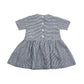 As We Grow, Pocket Dress Linen Striped