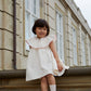 Copenhagen Colors, Seersucker Dress w Heart, Dusty Rose