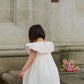 Copenhagen Colors, Seersucker Dress w Heart, Dusty Rose