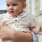 Copenhagen Colors, Seersucker Romper w Embroidery