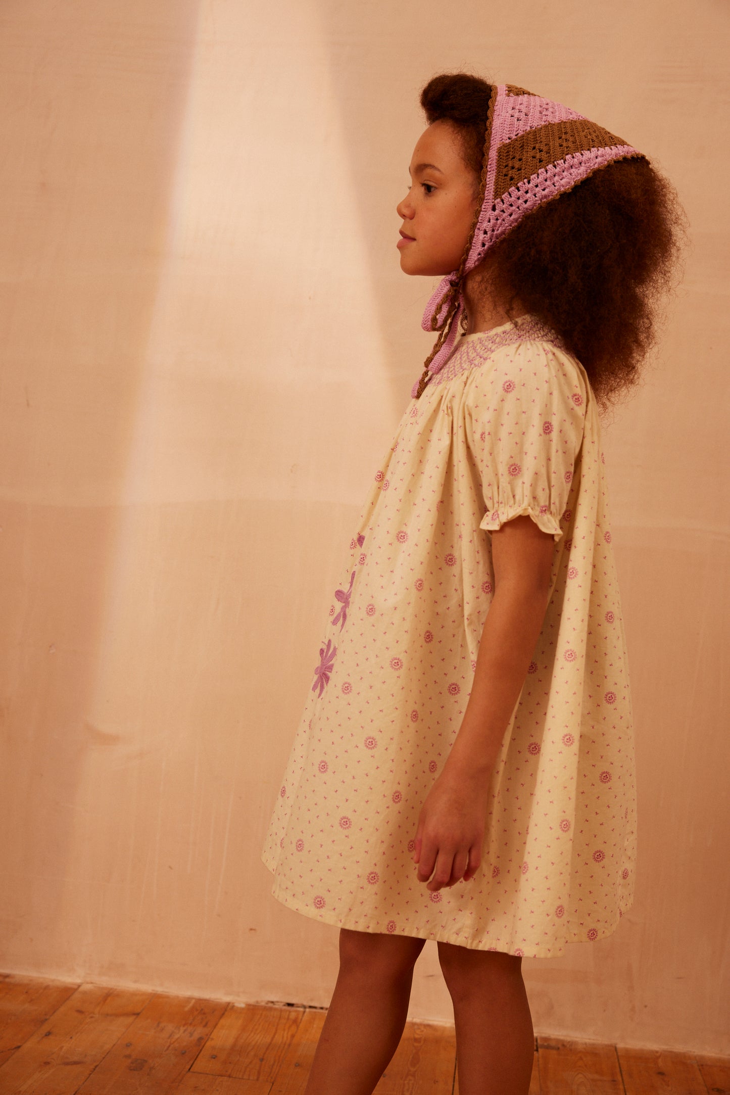 Apolina, Sissy Smock Dress, Resort Calico