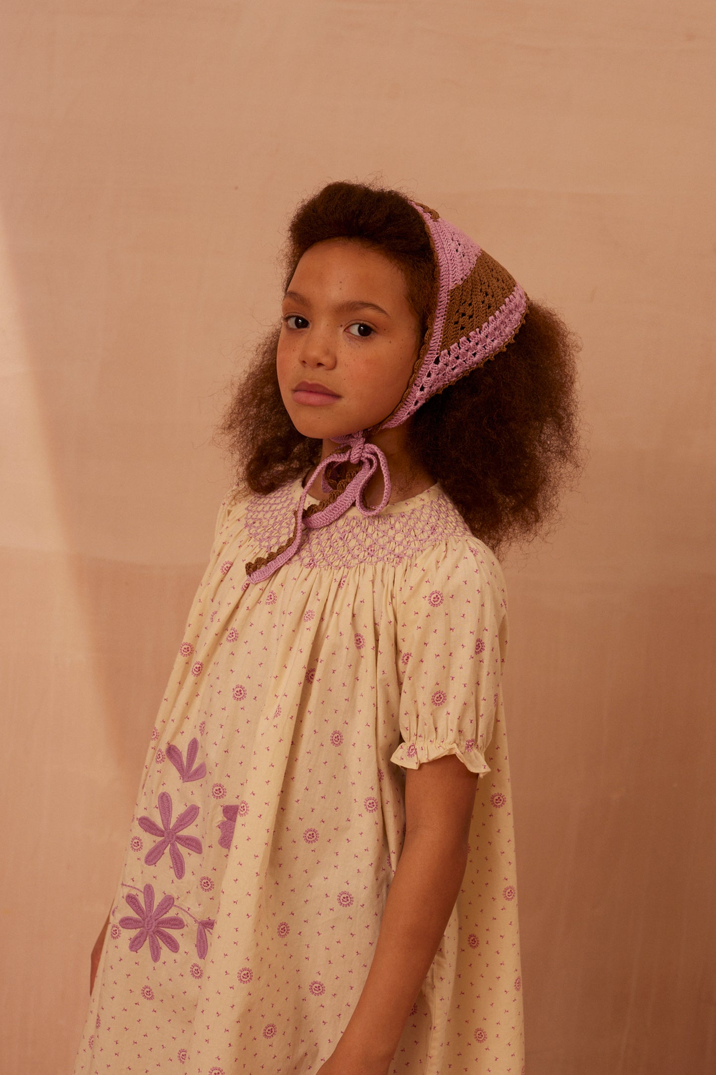 Apolina, Sissy Smock Dress, Resort Calico