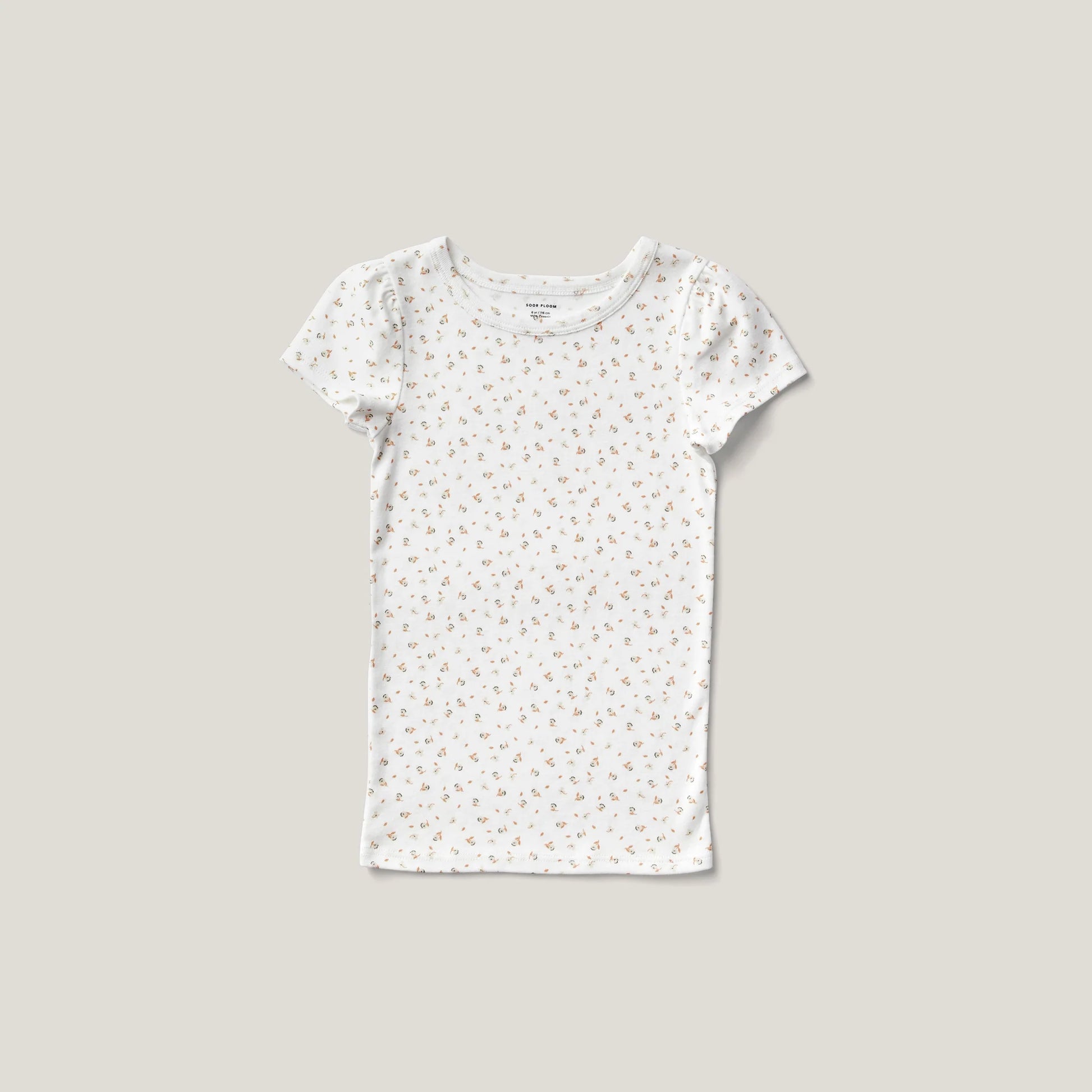 Soor Ploom, Pouf Tee, Fleur Print, Sorbet – Bearly