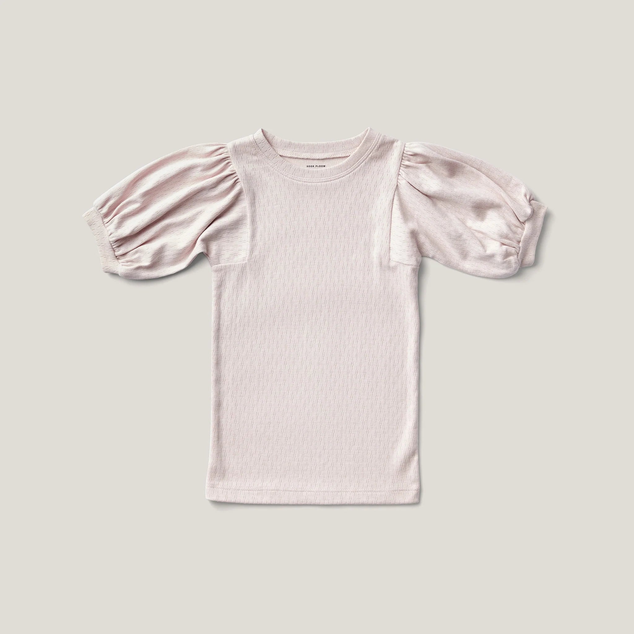 Soor Ploom, Balloon Tee, Sorbet Pointelle – Shopbearly