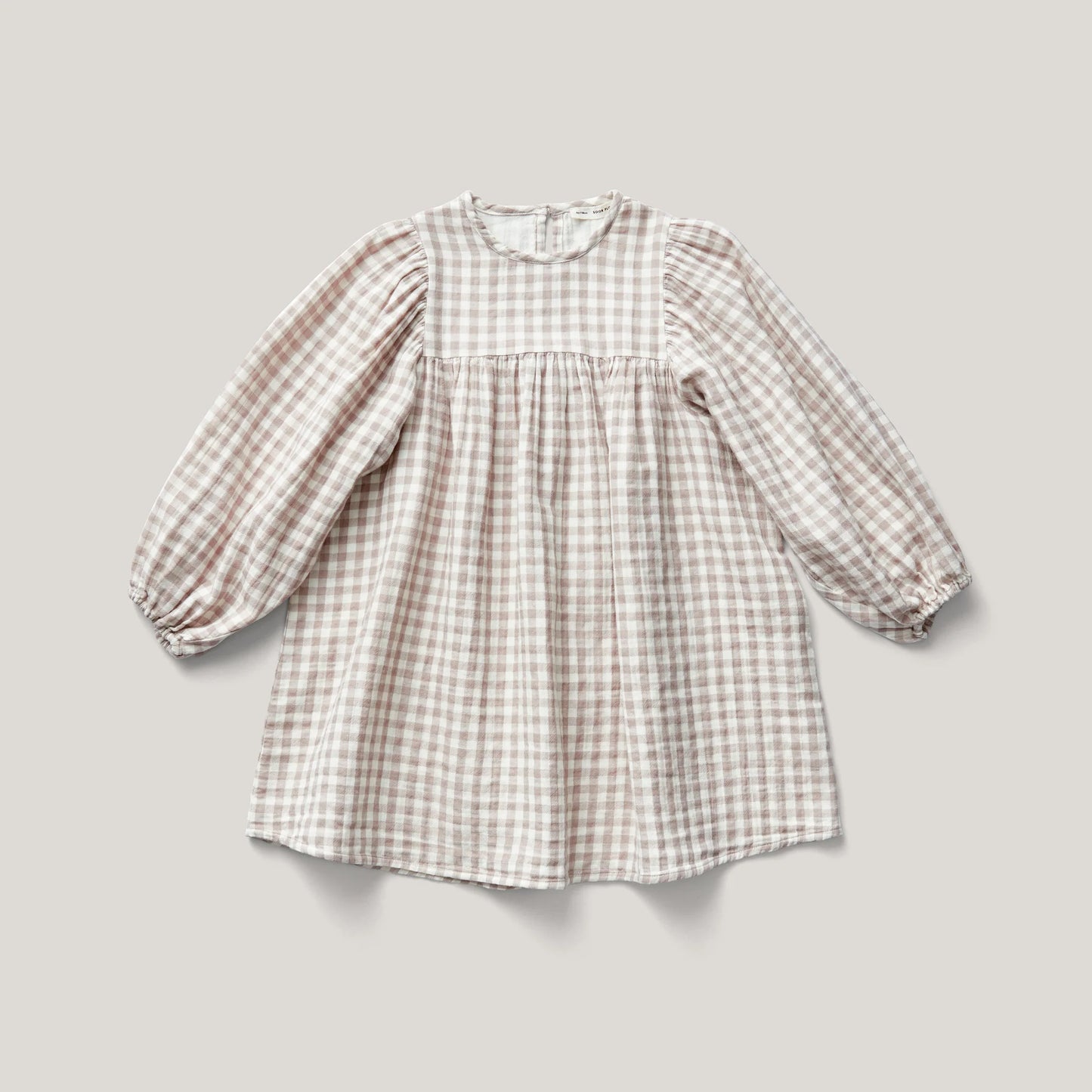 Soor Ploom, Girls Dress, Clementine, Gingham, Pedra