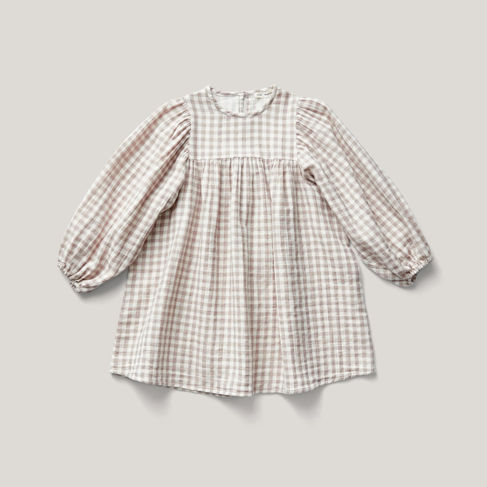 Soor Ploom, Girls Dress, Clementine, Gingham, Pedra