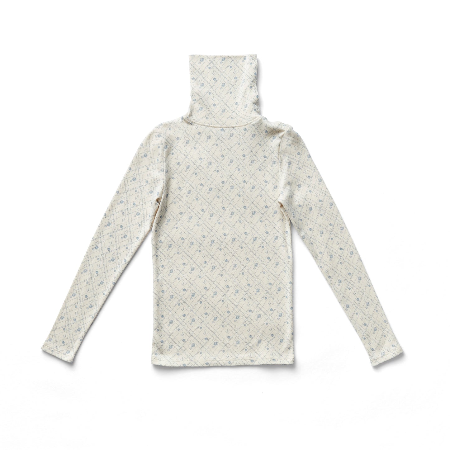 Soor Ploom, Kids Snap Turtleneck, Tea Party, Frost