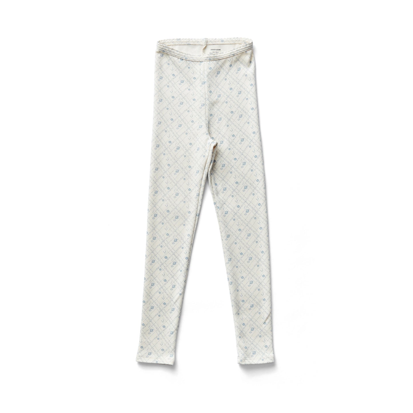 Soor Ploom, Stretch Leggings, Tea Party Print, Frost