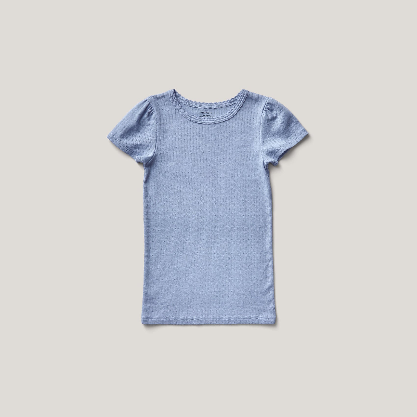 Soor Ploom, Pouf Tee, Sky Pointelle