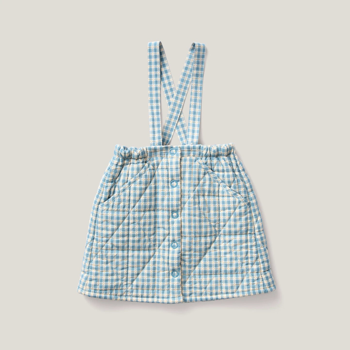 Harlyn Pinafore, Gingham, Oasis