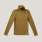 Snap Turtleneck, Brush. 100% Organic Pima Cotton
