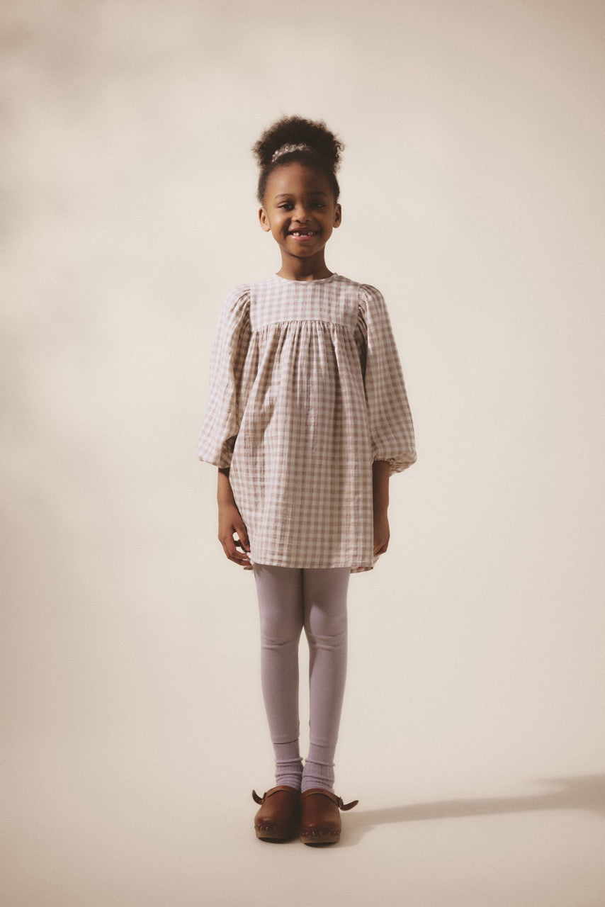 Soor Ploom, Girls Dress, Clementine, Gingham, Pedra