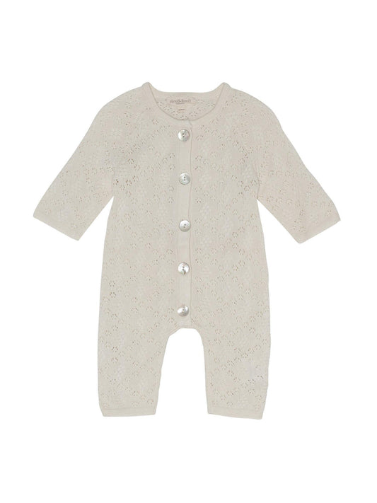 Noma Silk Onesie | Baby Christening & Special Occasion Silk Outfit