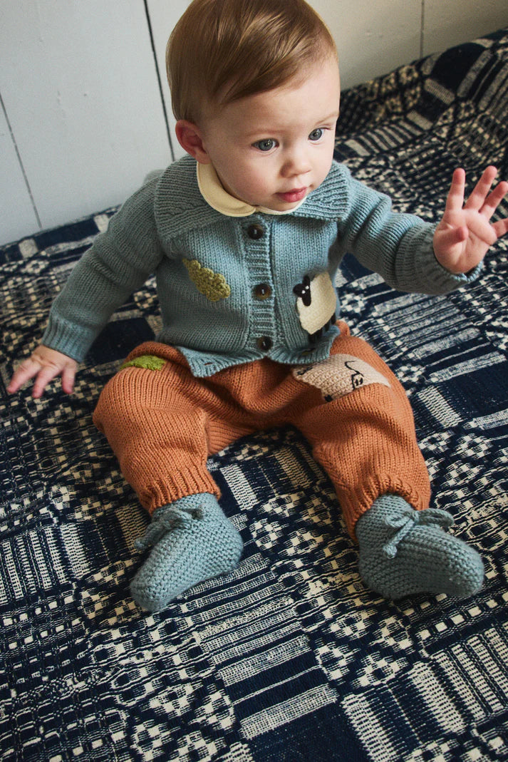 Baby Meadow Motley Cardigan, Overcast