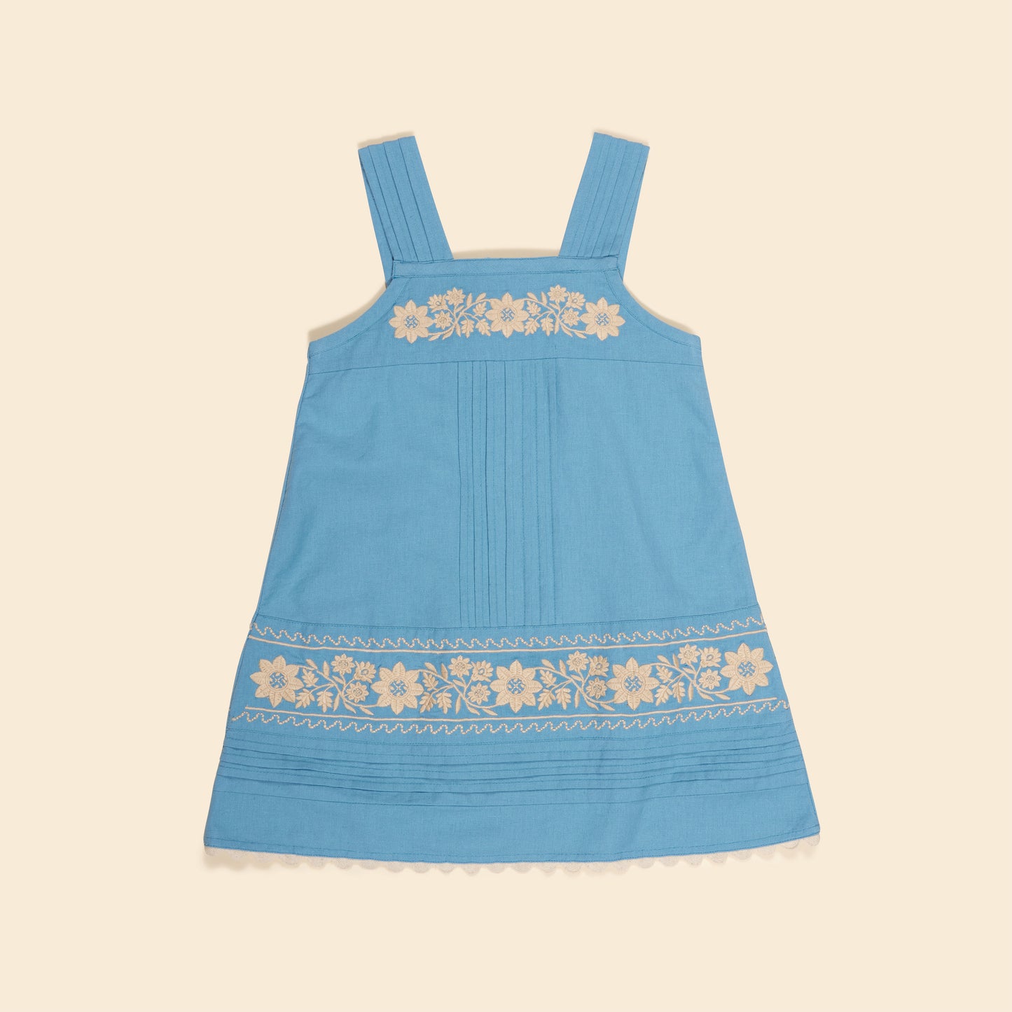 Vittoria Apron Shift, Nordic Blue