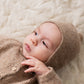 Baby Alpaca Suri Cardigan, Beige, 100% Baby Alpaca