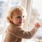 Baby Alpaca Suri Cardigan, Beige, 100% Baby Alpaca