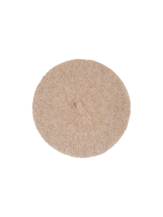 Alpaca Suri Baret, Womens., Beige. 100% Alpaca Wool