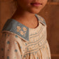 Willow Smock Shift Dress, Meadow Calico, Cashew