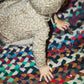 Baby Long Sleeve Scout Onesie, Kelp Bunny Meadow