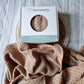 Hydrophilic cloth XL - Soft brown with dots 130x110cm