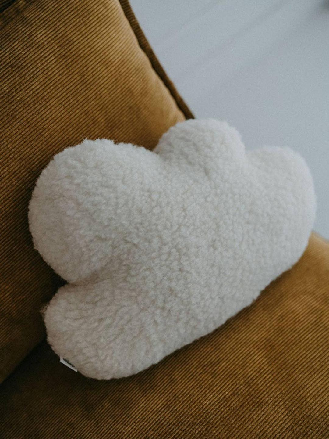 Pillow, Nebys ,Cloud, Sand, 100% Natural Wool